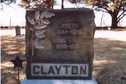 Joseph and Rosa Clayton