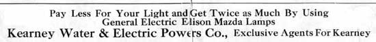 General Electric Edison Mazda Lamps