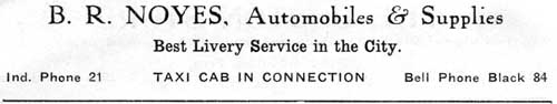 B. R. Noyes Automobiles and Supplies