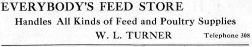 Everybody's Feed Store, Turner