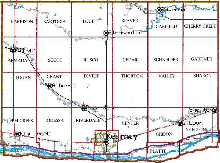 Buffalo County Map