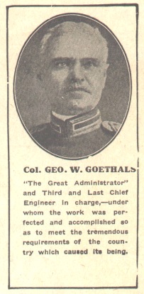 Col. Geo. W. Goethals
