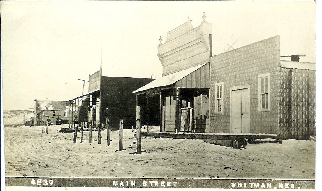Downtown Whitman - 1910