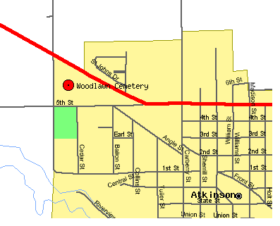 Cemetery map