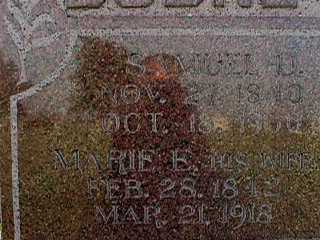 Grave photo