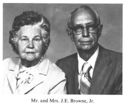 Mr. and Mrs. J.E. Browne, Jr.