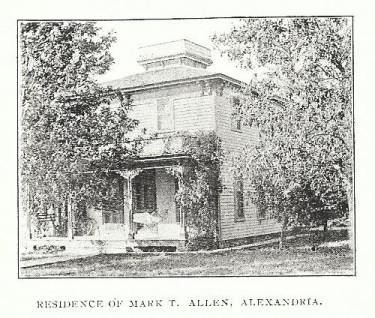 Residence of Mark T. Allen, Alexandria.