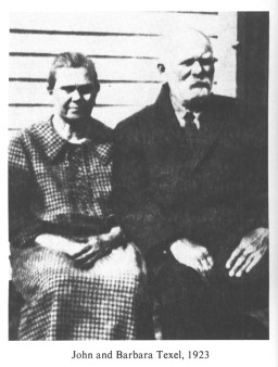 John and Barbara Texel, 1923